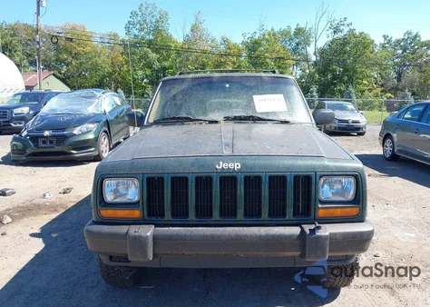 2000 Jeep Cherokee Sport из США, поврежденный, VIN 1J4FF48SXYL109348